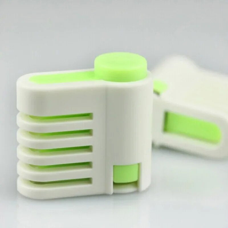 2 KOM 5 Slojeva Rezač kruha Plastični kolačići za kolače Držač rezača kruha Nož za rezanje Razdjelnik Rezač za tost Kuhinjski alat za pečenje