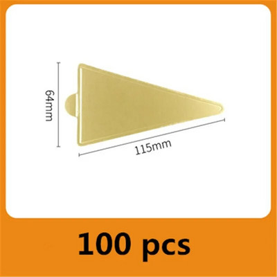 100 kom/pak. Karton za torte Mini daske za torte Cupcake desertni pladanj za više oblika Papirna zlatna podloga za kolače Dekorativni komplet za zabavu