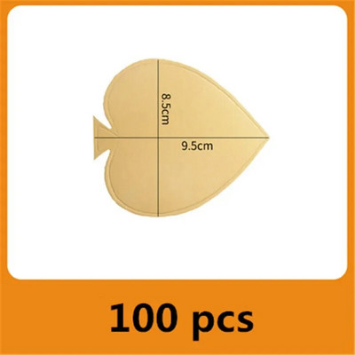 100 kom/pak. Karton za torte Mini daske za torte Cupcake desertni pladanj za više oblika Papirna zlatna podloga za kolače Dekorativni komplet za zabavu