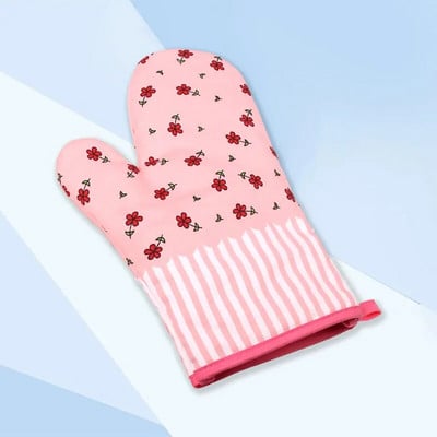 Rukavice Rukavice za mikrovalnu pećnicu 1 KOM Pamučno izolirane rukavice za pečenje otporne na toplinu Rukavice za pećnicu Poliesterske neklizajuće slatke kuhinjske alate