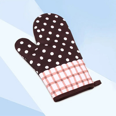 Rukavice Rukavice za mikrovalnu pećnicu 1 KOM Pamučno izolirane rukavice za pečenje otporne na toplinu Rukavice za pećnicu Poliesterske neklizajuće slatke kuhinjske alate