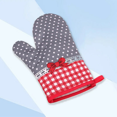 Rukavice Rukavice za mikrovalnu pećnicu 1 KOM Pamučno izolirane rukavice za pečenje otporne na toplinu Rukavice za pećnicu Poliesterske neklizajuće slatke kuhinjske alate