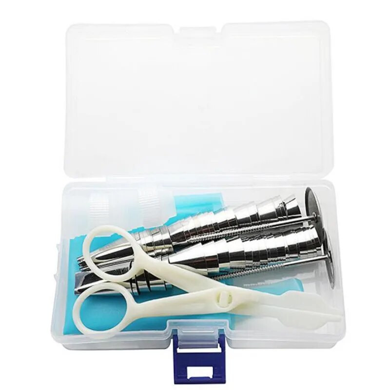 12kom/kutija Silikonska slastičarska vrećica Mlaznice za cijevi za glazuru Škare za kremu Podizač ruža Prijenos Savjeti za pečenje Alati za ukrašavanje kolača