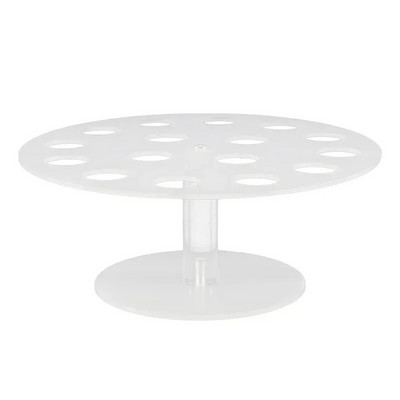 Prozirni stalak za sladoled sa 6/16 rupa Držač stalka za kornet za kolače Kuhinjski alati za pečenje Akrilni stalak za izlaganje hrane za svadbeni stol