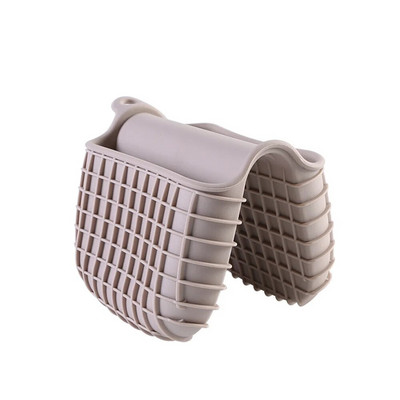 Silikonska toplinska izolacija kopča za ruke Rukavice za pečenje za pećnicu Silikonske rukavice za mikrovalnu pećnicu Umivaonik za suđe Karirana kopča za ruke 70 g zadebljana