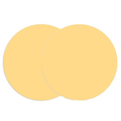 2/3 vnt Apvalios pyrago lentos Auksinis popierinis kepsninės pagrindas Keksiukų desertų padėklas Tortas Kieto popieriaus padas Tortas dekoruojantis kepimo įrankis