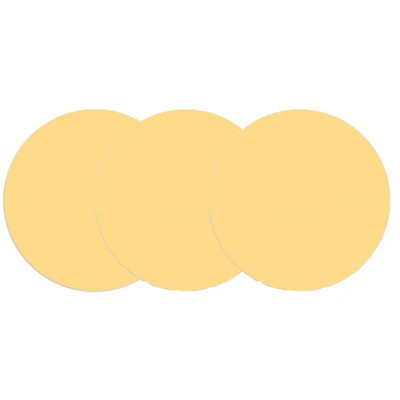 2/3 vnt Apvalios pyrago lentos Auksinis popierinis kepsninės pagrindas Keksiukų desertų padėklas Tortas Kieto popieriaus padas Tortas dekoruojantis kepimo įrankis