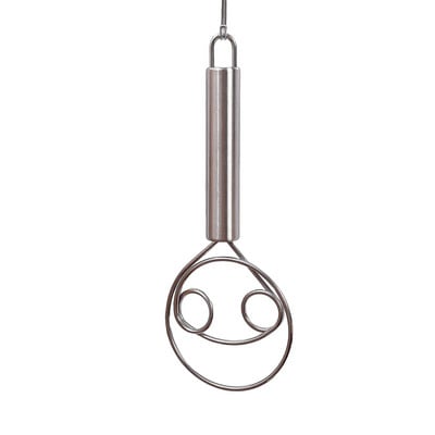 Didelis rankinis daniškas tešlos plakiklis duonos maišytuvas nerūdijančio plieno pyragaičių tešlos maišytuvas Kiaušinių plakiklis virtuvės kepimo maišytuvo įrankiai