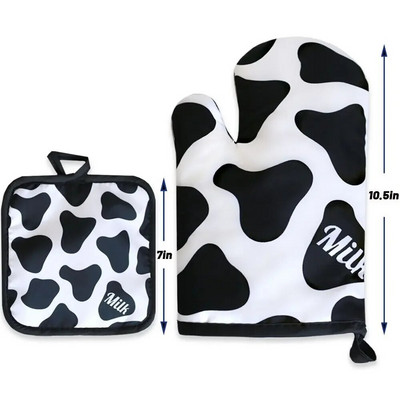 Prilagodite crtanu rukavicu za mikrovalnu pećnicu Držač za lonce Rukavice Rukavice Kuhinjski držač za lonce Podloga za roštilj Izolacijske rukavice Vruće rukavice za pećnicu Pečenje