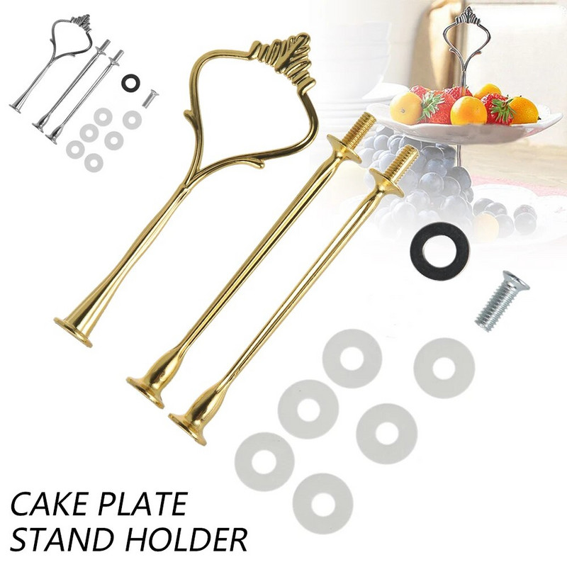 Stalak za tortu Hardver Stalak za tortu Kalup za stalak za tortu od legure cinka Držač krune Svadbena zabava DIY Izrada kolačića Pladanj za posluživanje