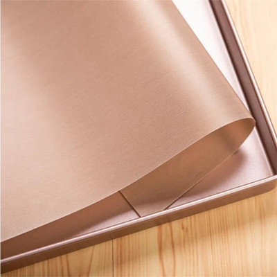 30x40cm Daugkartinio naudojimo storas be aliejaus orkaitės kepimo kilimėlis Nelipnus riebus audinys Aliejui atsparus lininis aukštos temperatūros kepimo popieriaus kilimėlis