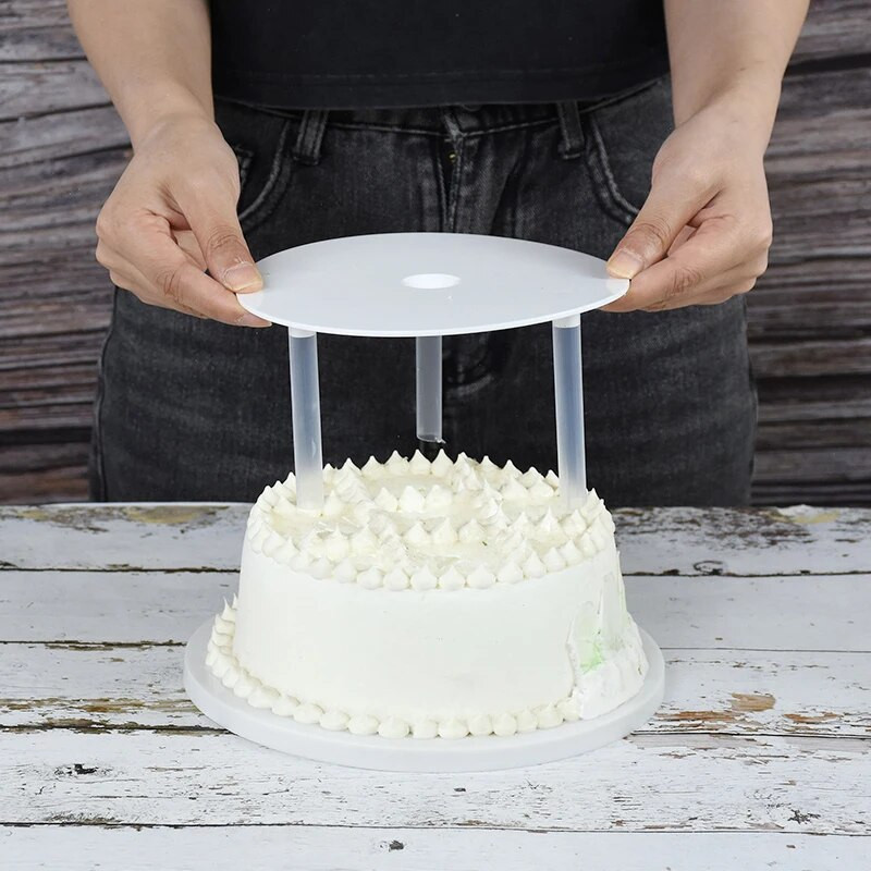 6/8/10 inča Višeslojni stalak za torte Okrugli potporni okvir za desert Praktični stalci Kalup za torte Odstojnik Nosač za hrpu Alati za „Uradi sam“ pečenje