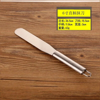 Lopatica za glazuru od nehrđajućeg čelika od 6/8/10/12 inča za kolače DIY Alati za ukrašavanje kolača Posuđe Pribor