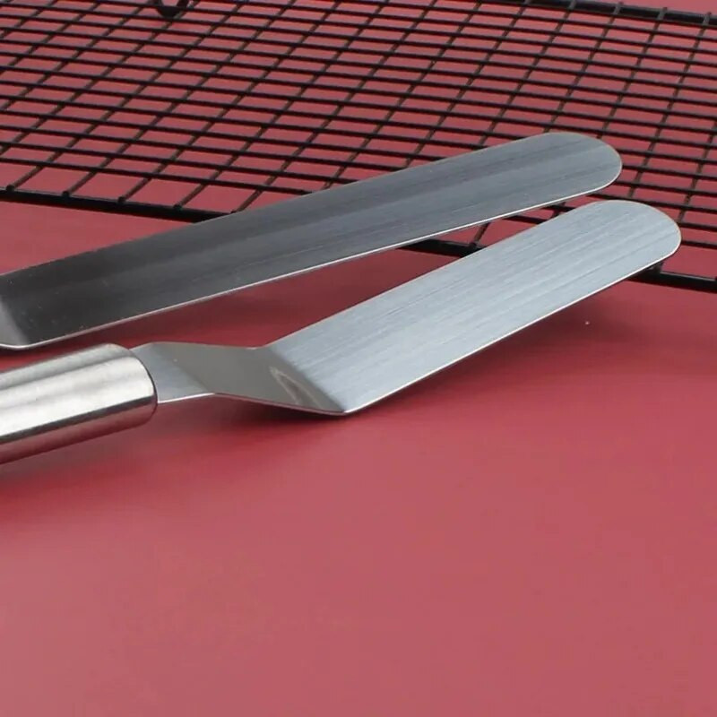 Lopatica za glazuru od nehrđajućeg čelika od 6/8/10/12 inča za kolače DIY Alati za ukrašavanje kolača Posuđe Pribor