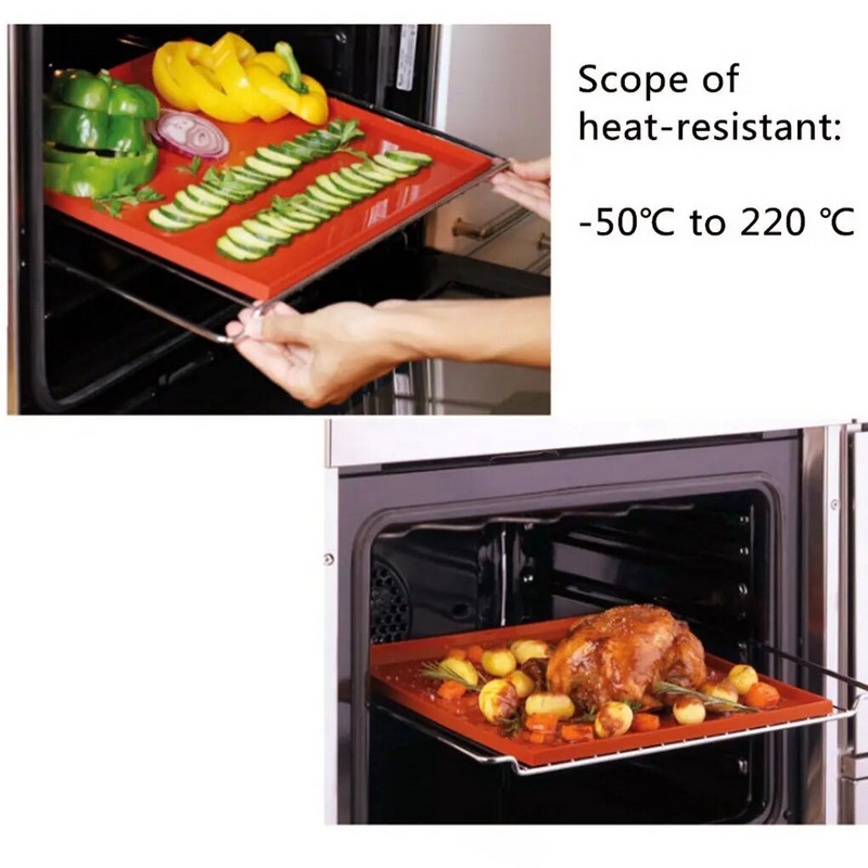 1kom Nonstick Alati za pečenje, slastice Silikonski tepih za pečenje Silikonski kalup Podloga za švicarske rolade Podloga za torte Alat za pečenje Kuhinjski dodaci