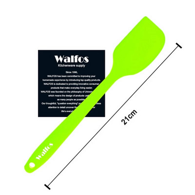 WALFOS Élelmiszer-minőségű tapadásmentes vaj főzőlapát szilikon spatula szett sütemény kaparó torta sütőlapát szilikon spatula