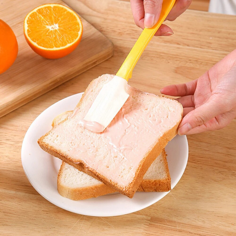 Japán stílusú, magas hőmérsékletnek ellenálló sütőszerszám, többcélú palackfenekű kaparó puha ragasztós spatula konyhai kütyük