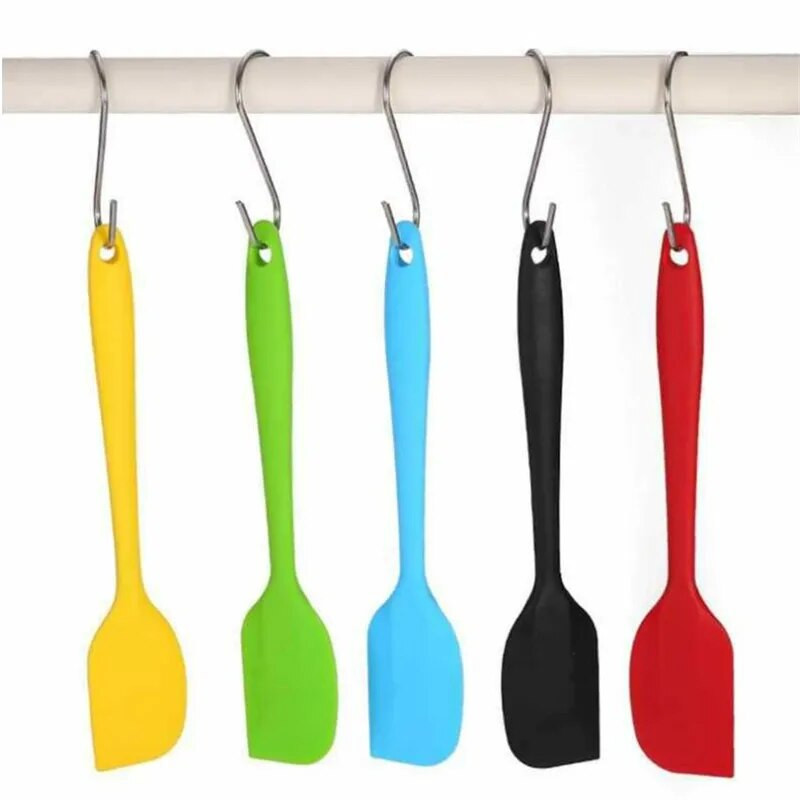 2 bucăți 21 cm spatulă din silicon smântână unt racletă pentru copt spatulă pentru tort Mixer perii pentru tort pentru gătit Unelte pentru patiserie