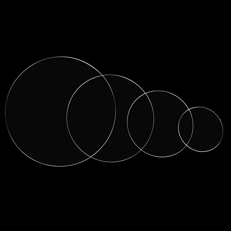 Discuri rotunde acrilice pentru tort, 10/15/20/25 cm, plăci transparente pentru tavă de desert, accesorii pentru instrumente de decorare pentru copt