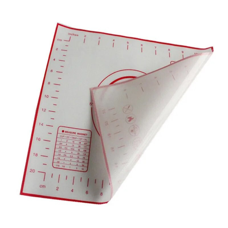 60*40CM Neljepljiva silikonska podloga za podlogu za pečenje Lim za pečenje Podloga za valjanje tijesta od staklenih vlakana Podloga za pečenje kolačića Macaron Alati za tijesto