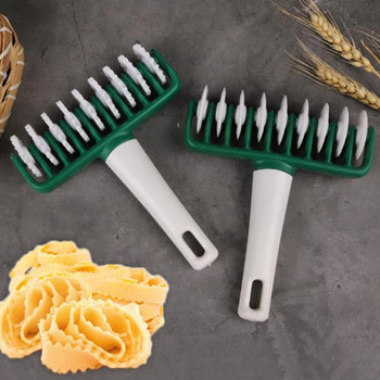 1 τεμ Νέο Noodles Cutter Εργαλείο κουζίνας πολλαπλών λειτουργιών Roller Dockers Dough Cutter Πλαστικό μαχαίρι για ζυμαρικά Ζυμαρικά Instant Noodles Maker