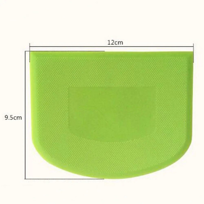 Plastični rezač utega za tijesto Fondant za kolačiće Kruh Pizza Alati Lopatica za kolače Strugač za maslac Kuhinjski pribor za pecivo i pekaru