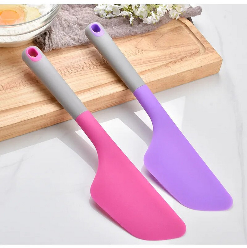 Racletă de copt cu cremă extra mare din silicon 34 cm Spatulă antiaderentă pentru unt Răzătoare mai netedă Racletă pentru patiserie pentru prăjituri rezistentă la căldură
