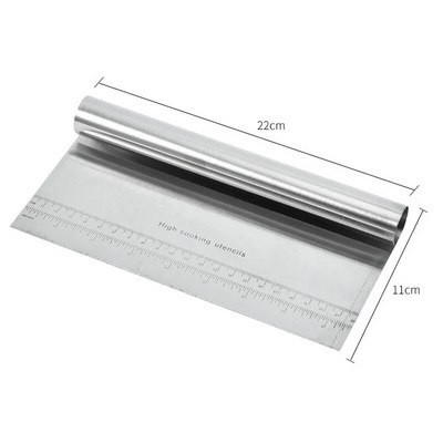 1 bucată din oțel inoxidabil pentru răzuit prăjituri tăietori de patiserie pentru coacere prăjituri gătit aluat răzuitoare pentru fondant spatule DIY instrumente de decorare pentru coacere