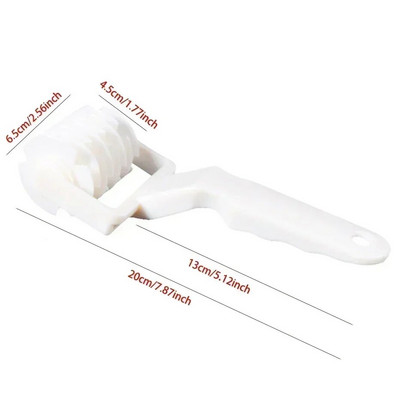 Korduvkasutatava taignavõre rulliga lõikuri tõmme pitsa kondiitritoodete lõikuri jaoks. Käsitöö võrguratta nuga Küpsetustööriist