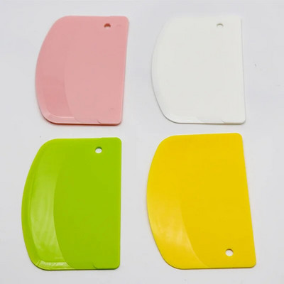 Răzuitoare pentru aluat Bol Răzuitoare pentru aluat din plastic sigur pentru alimente Răzuitoare din plastic flexibilă Bancă pentru aluat de pâine Tort Fondant Glazură