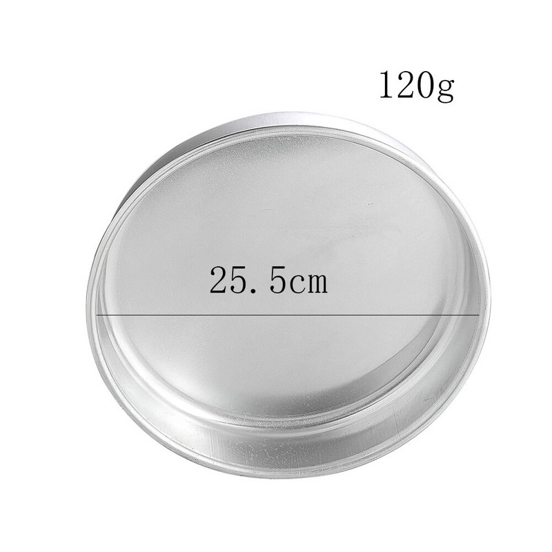 Kuhinjske aluminijske posude od 26 cm, tanjur za kuhanje na pari s ravnim dnom za posluživanje krušnih keksa, višenamjenska tava, alat za izradu tijesta