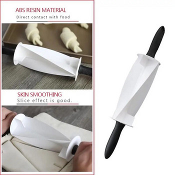 Πλαστική λαβή κόφτης για την παρασκευή κρουασάν ζύμης ψωμιού μαχαίρι ζαχαροπλαστικής κρουασάν Εργαλείο ψησίματος κουζίνας