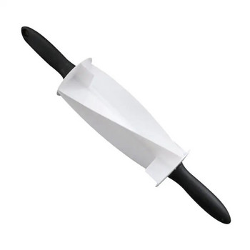 Пластмасова дръжка Нож за навиване за приготвяне на тесто за хляб за кроасан Колело за сладкиши Нож Кухненски инструмент за печене на кроасан