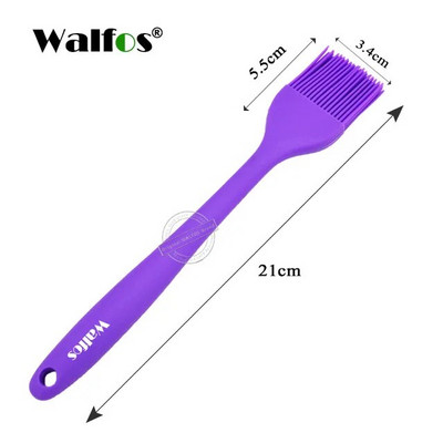 WALFOS četke za slastičarstvo - četka za pečenje ulja za roštilj za roštilj - silikonske četke otporne na toplinu za kuhanje, kuhinjska četka