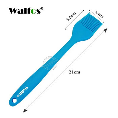 WALFOS četke za slastičarstvo - četka za pečenje ulja za roštilj za roštilj - silikonske četke otporne na toplinu za kuhanje, kuhinjska četka