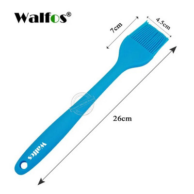 WALFOS četke za slastičarstvo - četka za pečenje ulja za roštilj za roštilj - silikonske četke otporne na toplinu za kuhanje, kuhinjska četka