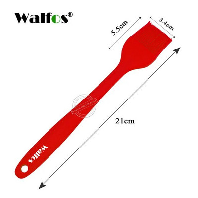 WALFOS četke za slastičarstvo - četka za pečenje ulja za roštilj za roštilj - silikonske četke otporne na toplinu za kuhanje, kuhinjska četka