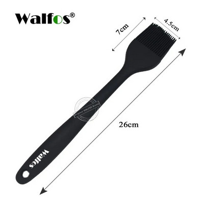 WALFOS četke za slastičarstvo - četka za pečenje ulja za roštilj za roštilj - silikonske četke otporne na toplinu za kuhanje, kuhinjska četka