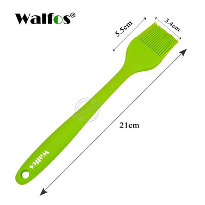 WALFOS četke za slastičarstvo - četka za pečenje ulja za roštilj za roštilj - silikonske četke otporne na toplinu za kuhanje, kuhinjska četka