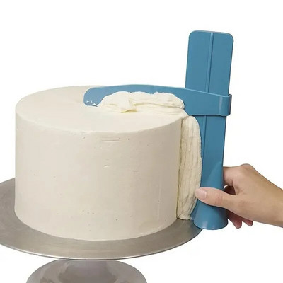 Racletă pentru tort din oțel inoxidabil Cutter pentru coacere Spatule pentru patiserie Instrumente pentru decorarea prăjiturii cu fondant Instrumente de copt pentru prăjituri