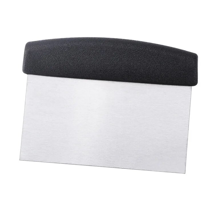 Strugač za tijesto od nehrđajućeg čelika Sjeckalica Rezač tijesta za kruh i tijesto za pizzu - Rezač tijesta za kuhinju sa silikonskom ručkom