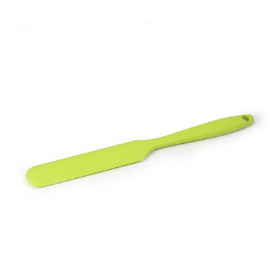 Spatulă din silicon, rezistentă la căldură flexibilă antiaderentă, spatulă subțire, cea mai bună pentru borcane, blender și altele 9,6 inchi/24,5 cm