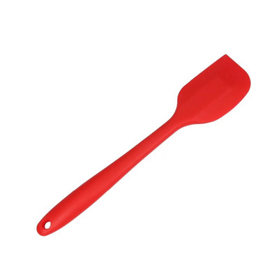 Spatulă din silicon, rezistentă la căldură flexibilă antiaderentă, spatulă subțire, cea mai bună pentru borcane, blender și altele 9,6 inchi/24,5 cm