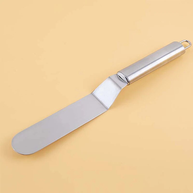 Unelte pentru prăjituri din oțel inoxidabil de 8/10 inch Spatule pentru unt Cofetarie Nivelare Racletă decorativă Accesorii pentru patiserie pentru coacere