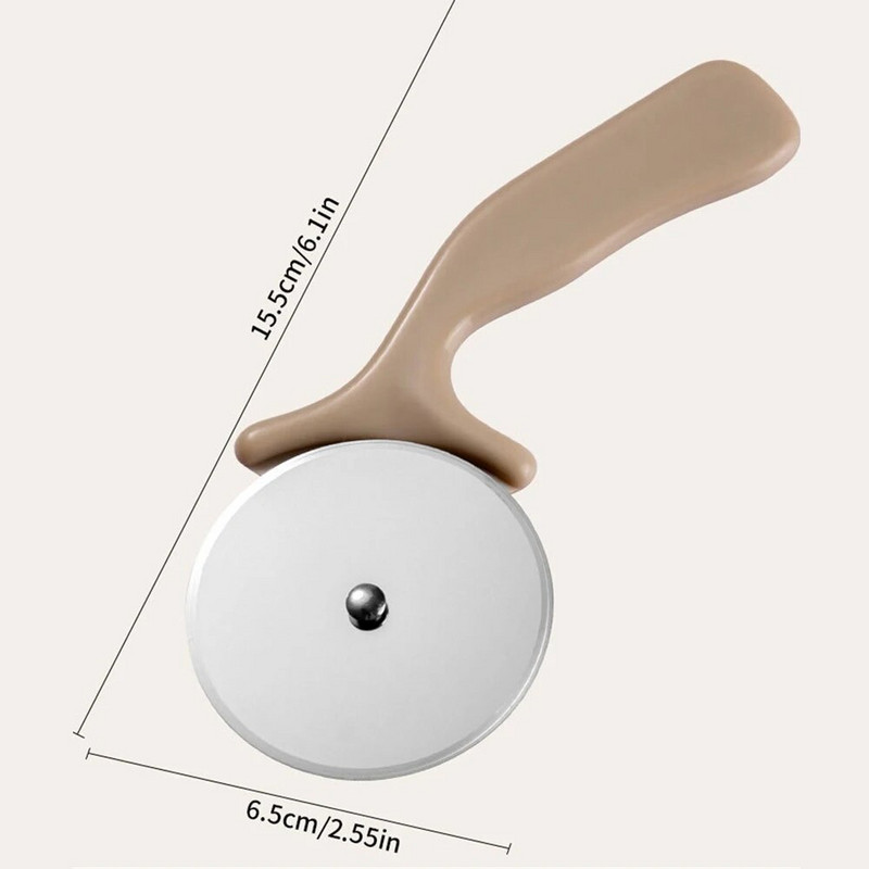 Rezači za pizzu od nehrđajućeg čelika Prijenosni valjak za rezanje peciva Kotačić za kolače Nož Kućni alati za pečenje Kuhinjski pribor