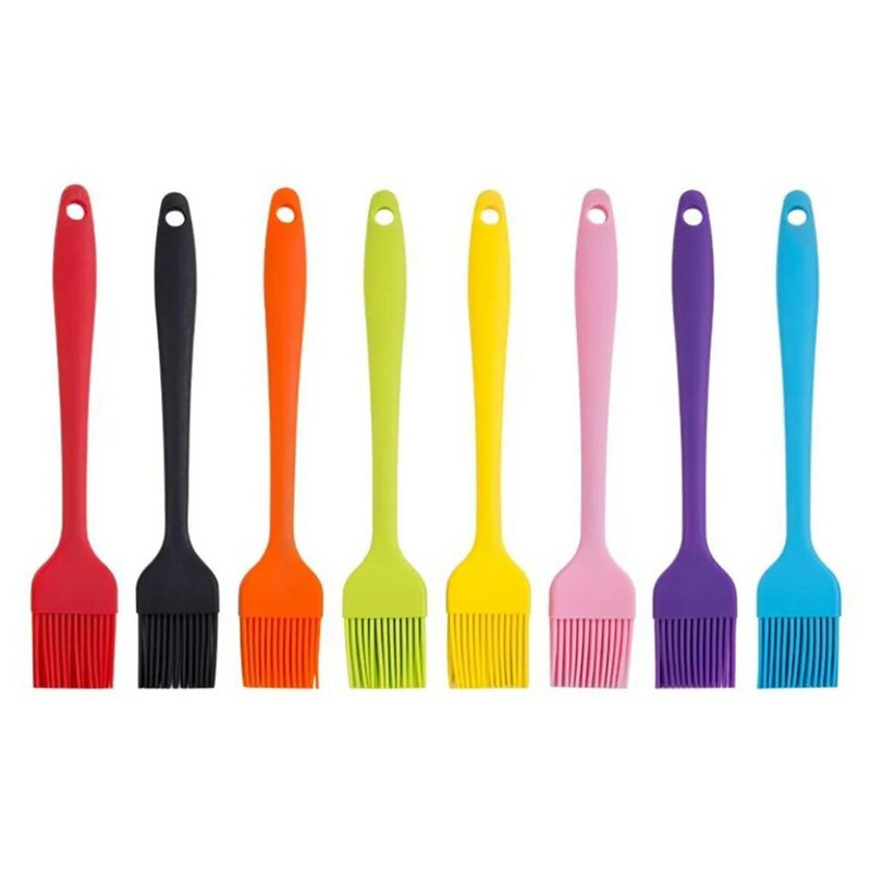 1 vnt. silikoninis konditerijos teptukas su alyvuogių šepečiais pyragams Duonos sviestas Kepimo įrankiai Virtuvės saugaus kepsninių šepečių kepsninės kilimėlių šepečiai