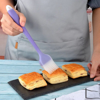 Νέο πινέλο σιλικόνης τροφίμων Γκριλ Μπάρμπεκιου Ψήσιμο Λάδι Μαγειρικής Κρέμα Βούρτσες Κέικ ψωμιού Ζύμη μπάρμπεκιου Εργαλείο ψησίματος για το σπίτι Κουζίνα οικιακής χρήσης