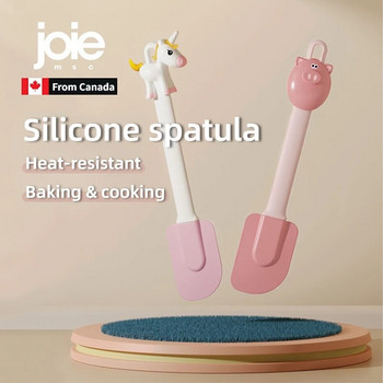 joie Σπάτουλα σιλικόνης Μαγειρική Ψήσιμο Χαριτωμένος Δημιουργικός Μονόκερος Ανθεκτικό στη θερμότητα Ανακατεύοντας Απλώνοντας σάλτσα Τηγανίζοντας Πίτσα Αξιολάτρευτη Κουζίνα