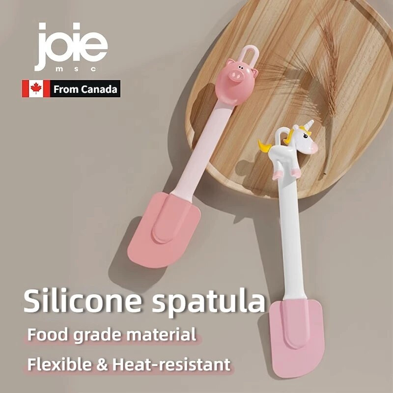 joie Silikoninė mentele Gaminimas Kepimas Mielas Kūrybingas Vienaragis Karščiui atsparus maišymas Tepantis padažas Kepimas Pica Žavinga virtuvė