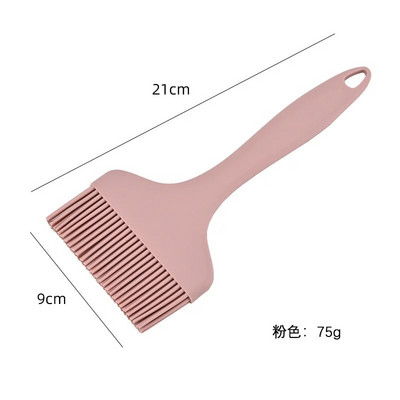 Papildomos maistinės klasės silikoninio aliejaus šepetėlis su plačia burna kiaušinių pyragų duonos šepečiai, karščiui atsparūs virtuvės kepimo pyragaičiai kepsniniams